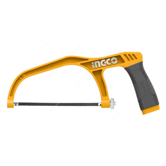 Ingco Mini Hacksaw Frame, MHHF1503, Aluminium, 24 TPI, 150MM Length