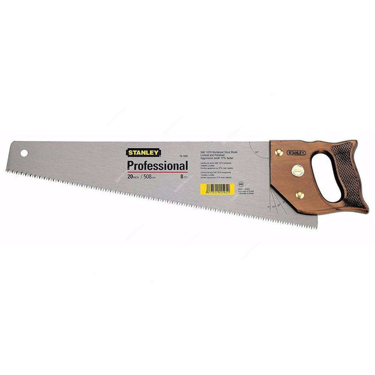 Stanley Wood Saw, E-15558, 450MM